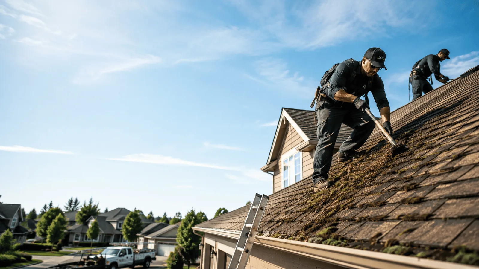Roof Moss Removal in Altheimer, AR near me
